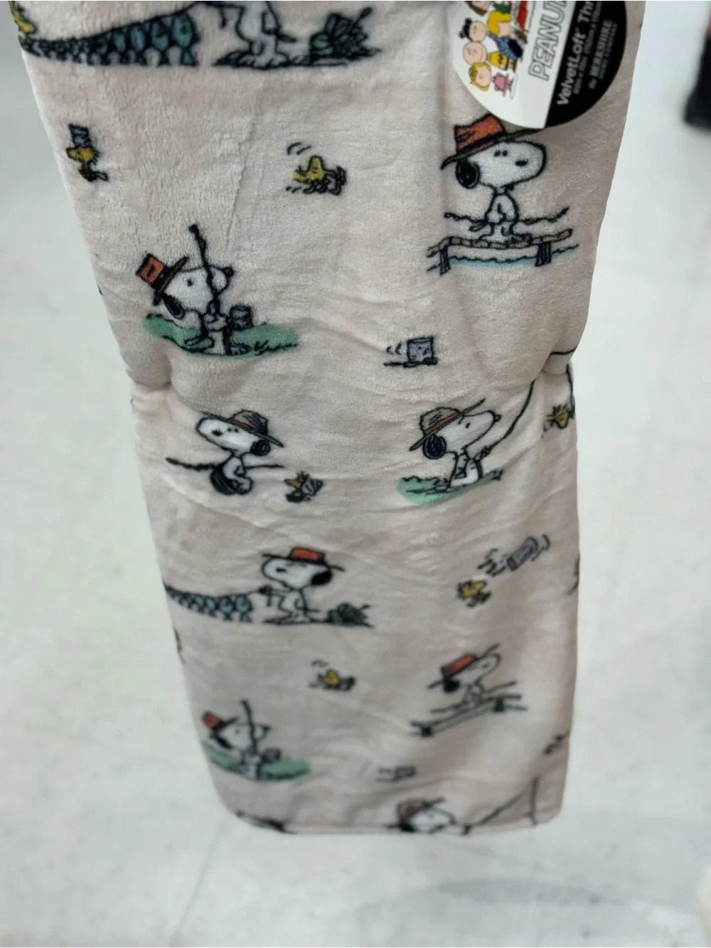 peanuts snoopy blanket
